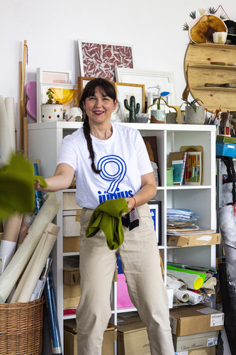 Haniko, visual artist by Peter Puklus in Budapest, Hungary, 2024